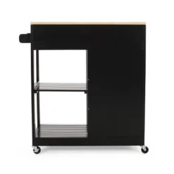 Telfair Kitchen Cart With Wheels - Christopher Knight Home -Furniture Haven Sales GUEST 9a3fa1c0 3b22 49dd a161 07a0ffd0aecf