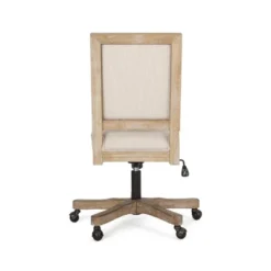 Sandine Rustic Upholstered Swivel Office Chair - Christopher Knight Home -Furniture Haven Sales GUEST 9aad87e1 f6cf 43f3 80e9 b9de390c896c