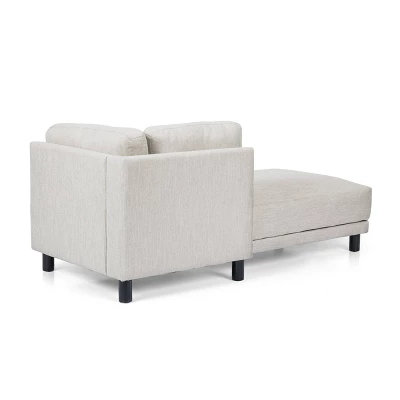 Hyland Contemporary Fabric Upholstered Chaise Lounge - Christopher Knight Home 6 Hyland Contemporary Fabric Upholstered Chaise Lounge - Christopher Knight Home - Image 5