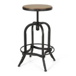 2pc Farmdale Industrial Firwood Adjustable Height Swivel Counter Height Barstools Antique Natural/Pewter - Christopher Knight Home 13 2pc Farmdale Industrial Firwood Adjustable Height Swivel Counter Height Barstools Antique Natural/Pewter - Christopher Knight Home -Furniture Haven Sales GUEST a3ad2250 e107 46f8 b155 fb14e222957c