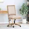 Sandine Rustic Upholstered Swivel Office Chair - Christopher Knight Home -Furniture Haven Sales GUEST a5f65d32 e529 42f1 aeb4 a4a113e96e4e
