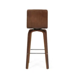 2pc Hargis Mid Century Modern Channel Stitch Bentwood Swivel Counter Height Barstools - Christopher Knight Home -Furniture Haven Sales GUEST ac0b3844 195e 4d13 8336 476ac2ad9706