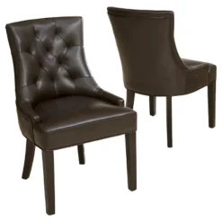 Set Of 2 Hayden Tufted Dining Chairs - Christopher Knight Home -Furniture Haven Sales GUEST ad9e7688 f2ec 4884 8e17 caf6aa1528eb