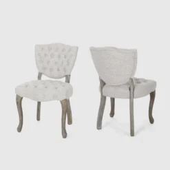 Set Of 2 Crosswind Tufted Dining Chair - Christopher Knight Home -Furniture Haven Sales GUEST af6d2e6a e9bd 4f28 8e31 e99c958fc69d