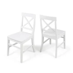 Set Of 2 Roshan Farmhouse Acacia Dining Chair - Christopher Knight Home 23 Set Of 2 Roshan Farmhouse Acacia Dining Chair - Christopher Knight Home -Furniture Haven Sales GUEST b064083b eb90 45db 8c58 fe14fbf0d10b