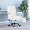 Gehring Modern Channel Stitched Swivel Office Lift Chair White/Chrome - Christopher Knight Home -Furniture Haven Sales GUEST b5d3acf3 3a66 447c 9054 2f3ffcececa1