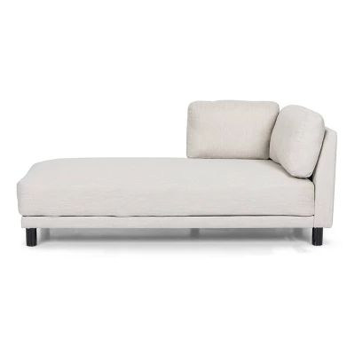 Hyland Contemporary Fabric Upholstered Chaise Lounge - Christopher Knight Home 5 Hyland Contemporary Fabric Upholstered Chaise Lounge - Christopher Knight Home - Image 4