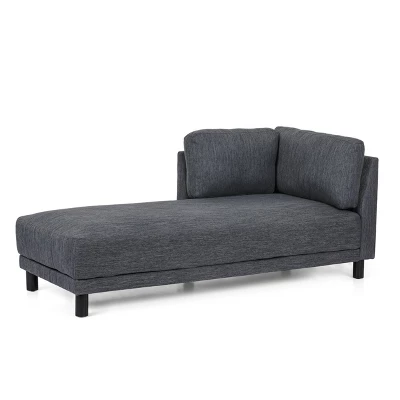 Hyland Contemporary Fabric Upholstered Chaise Lounge - Christopher Knight Home 12 Hyland Contemporary Fabric Upholstered Chaise Lounge - Christopher Knight Home - Image 11