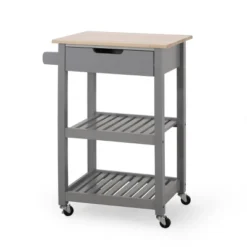 Dade Kitchen Cart With Wheels - Christopher Knight Home -Furniture Haven Sales GUEST b91025d1 d268 4b6f 857d 55ade56104b6