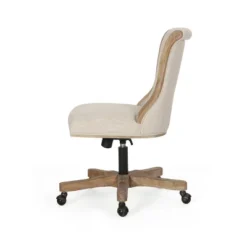 Coulee Contemporary Fabric Upholstered Roll Back Swivel Office Chair - Christopher Knight Home -Furniture Haven Sales GUEST b9f13e3b 47aa 48bd 841a a7428c0f9f71
