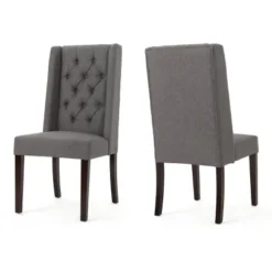 Set Of 2 Blythe Tufted Dining Chairs - Christopher Knight Home -Furniture Haven Sales GUEST bc578a41 adbf 4e74 a2fe e4f62cc086dc
