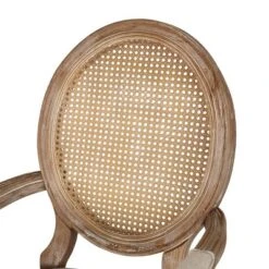 Set Of 2 Judith French Country Wood And Cane Upholstered Dining Chairs - Christopher Knight Home -Furniture Haven Sales GUEST bee77707 e36c 46f7 a32e 6385da5c104c