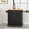 Batavia Contemporary Kitchen Cart With Wheels - Christopher Knight Home -Furniture Haven Sales GUEST c3f8c4dd 7726 4e70 84ce 14e3de32e2b6