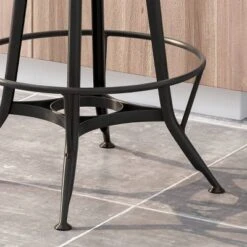 Clarkson Modern Industrial Adjustable Barstool Natural/Black - Christopher Knight Home -Furniture Haven Sales GUEST c478989b af88 4c60 bf4e 7c1338cc1a16