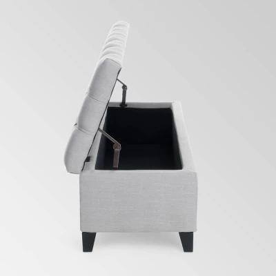 Ottilie Storage Ottoman - Christopher Knight Home 6 Ottilie Storage Ottoman - Christopher Knight Home - Image 4