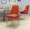 Set Of 2 Sabina Mid Century Dining Chairs Muted Orange - Christopher Knight Home 1 Set Of 2 Sabina Mid Century Dining Chairs Muted Orange - Christopher Knight Home -Furniture Haven Sales GUEST c50784f8 ddb3 4a45 992a a4151d9b12ce