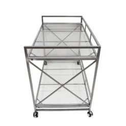 Ignatius Industrial Modern Bar Cart Silver - Christopher Knight Home 11 Ignatius Industrial Modern Bar Cart Silver - Christopher Knight Home -Furniture Haven Sales GUEST c74d1628 58c4 46a8 bc14 f1c0f418aae9