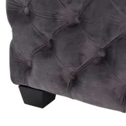 Jaymee New Velvet Ottoman - Christopher Knight Home -Furniture Haven Sales GUEST cbb3568e 8baa 4312 bf71 305cf5c04ec1