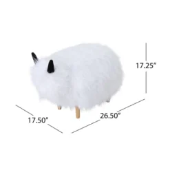 Levi Furry Yak Ottoman - Christopher Knight Home 15 Levi Furry Yak Ottoman - Christopher Knight Home -Furniture Haven Sales GUEST cff58445 f91a 4324 a773 dc3d611540a2