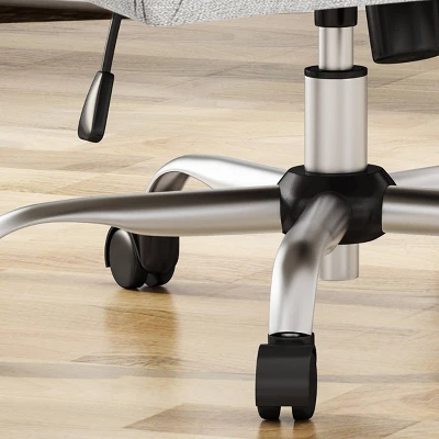 Johnson Mid Century Modern Home Office Chair - Christopher Knight Home 6 Johnson Mid Century Modern Home Office Chair - Christopher Knight Home - Image 4