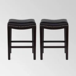 Set Of 2 Tiffin Contemporary Studded Counter Height Barstools - Christopher Knight Home 8 Set Of 2 Tiffin Contemporary Studded Counter Height Barstools - Christopher Knight Home -Furniture Haven Sales GUEST d0b45d2c 2ab1 4b11 a807 ab5250154b94