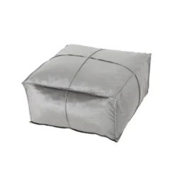 Nakisha Velvet Square Bean Bag Ottoman - Christopher Knight Home -Furniture Haven Sales GUEST d0c482c4 38ee 4b00 91bd e144cfb7556d