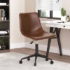 Jarvi Contemporary Upholstered Swivel Office Chair With Rolling Casters - Christopher Knight Home -Furniture Haven Sales GUEST d308b383 738c 4a3f 96bf f0eb23151b31
