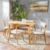5pc Megann Mid-Century Dining Set - Christopher Knight Home 1 5pc Megann Mid-Century Dining Set - Christopher Knight Home -Furniture Haven Sales GUEST d5ff3eac fc73 476f ae96 32c6b7859581