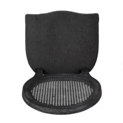 2pk Aquilla French Country Wood And Cane Upholstered Dining Chairs - Christopher Knight Home -Furniture Haven Sales GUEST d750ef0b 3333 4280 827e e6216d844aa8