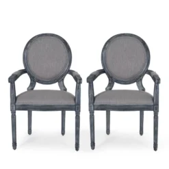 Set Of 2 Judith French Country Wood Upholstered Dining Chairs - Christopher Knight Home -Furniture Haven Sales GUEST d88a5f21 1773 4085 bf32 5cd144aa5bc8
