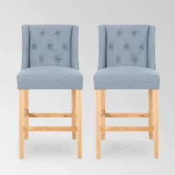Set Of 2 Landria Button Tufted Wingback Counter Height Barstools - Christopher Knight Home -Furniture Haven Sales GUEST d8c9d8f5 dac2 4f93 add9 b01bcbb09a8e