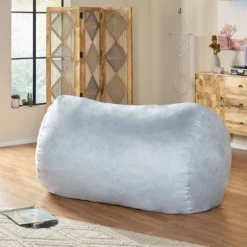 6.5' Inkom Modern Microfiber Pastel Bean Bag - Christopher Knight Home -Furniture Haven Sales GUEST dbbe3c12 104c 48eb 84bb e84ddce85d29