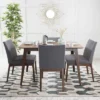 5pc Kwame Rectangular Dining Set - Christopher Knight Home -Furniture Haven Sales GUEST dd87baa2 edd8 4e5c bb48 926330b10c26