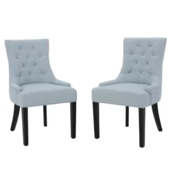 Set Of 2 Hayden Tufted Dining Chairs - Christopher Knight Home -Furniture Haven Sales GUEST e069d58e bd12 44dc 8194 9ffe1fc876c1