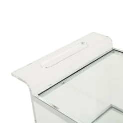 Yves Acrylic Bar Trolley Clear - Christopher Knight Home -Furniture Haven Sales GUEST e36ee3a8 35fa 4729 b14b a8598c1d2f60