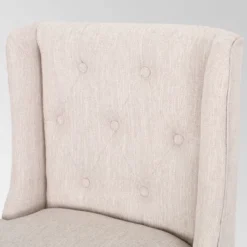 Set Of 2 Lansglen Button Tufted Wingback Barstools - Christopher Knight Home -Furniture Haven Sales GUEST e5f03b54 1e01 4c48 86b8 36a800d2bd13