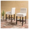 Set Of 2 26" Lopez Fabric Counter Height Barstools - Christopher Knight Home -Furniture Haven Sales GUEST e7bf5025 9712 4bec 9662 365046a08608
