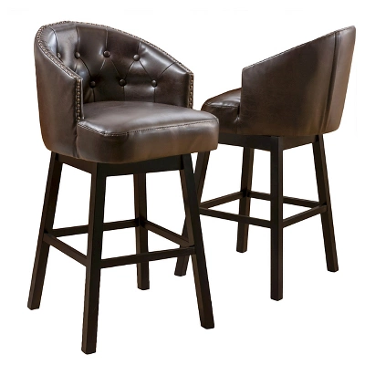 Set Of 2 30.5" Ogden Barstool - Christopher Knight Home 11 Set Of 2 30.5" Ogden Barstool - Christopher Knight Home - Image 9