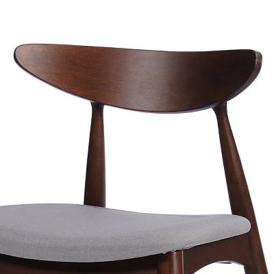 Set Of 2 Barron Dining Chair Light Gray - Christopher Knight Home 4 Set Of 2 Barron Dining Chair Light Gray - Christopher Knight Home - Image 2