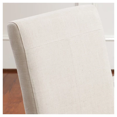 Set Of 2 T-Stitch Fabric Dining Chair - Christopher Knight Home 3 Set Of 2 T-Stitch Fabric Dining Chair - Christopher Knight Home