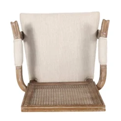 Set Of 6 Maria French Country Wood And Cane Upholstered Dining Chairs - Christopher Knight Home -Furniture Haven Sales GUEST f2281338 2dae 4260 ae89 d0ceb7abf8ca 1