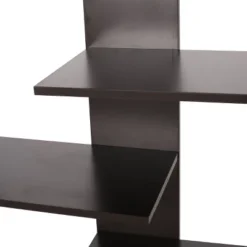 71" Sparks Modern Geometric High Shelf Bookcase Dark Gray - Christopher Knight Home -Furniture Haven Sales GUEST 0d1c3a38 e5e8 4311 8173 76f557874668
