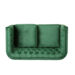 Holasek Contemporary Velvet Upholstered Tufted Loveseat - Christopher Knight Home -Furniture Haven Sales GUEST 0f6c058b f6c2 43f0 bded 6456eeded143