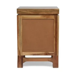 Wadley Boho Handcrafted Acacia Wood Nightstand Natural - Christopher Knight Home -Furniture Haven Sales GUEST 0fcf1ab6 8a7e 4874 8993 3b5a2d63994d