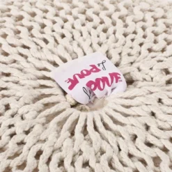 Barwick Modern Knitted Round Pouf Ivory - Christopher Knight Home 10 Barwick Modern Knitted Round Pouf Ivory - Christopher Knight Home -Furniture Haven Sales GUEST 1125e82d 7610 4a55 9901 7f5094d02340