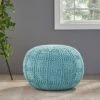 Yuny Handcrafted Modern Fabric Pouf - Christopher Knight Home -Furniture Haven Sales GUEST 17c98437 6e8e 45e0 b26e daf55a0930a3