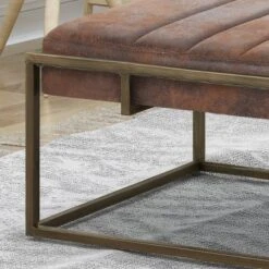 Magdalene Modern Fabric Ottoman Bench Brown - Christopher Knight Home -Furniture Haven Sales GUEST 1e269645 c09c 4adb 95df 10c34b2312c6