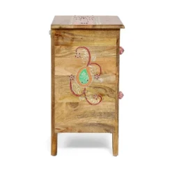 Fullen Handcrafted Boho 2 Drawer Mango Wood Nightstand Natural - Christopher Knight Home -Furniture Haven Sales GUEST 234cc6e3 fcb2 4e50 a564 7043a474a39c