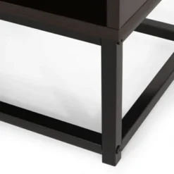 65" Bucy Modern Industrial 6 Shelf V Bookcase Dark Gray/Black - Christopher Knight Home -Furniture Haven Sales GUEST 246a2ac4 d265 4828 ae67 a3f1d572646c