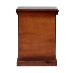 Pocatello Handcrafted Boho Mango Wood Nightstand Walnut - Christopher Knight Home -Furniture Haven Sales GUEST 266cb7b9 10a8 47dc 832c 05a8e3dd97e8